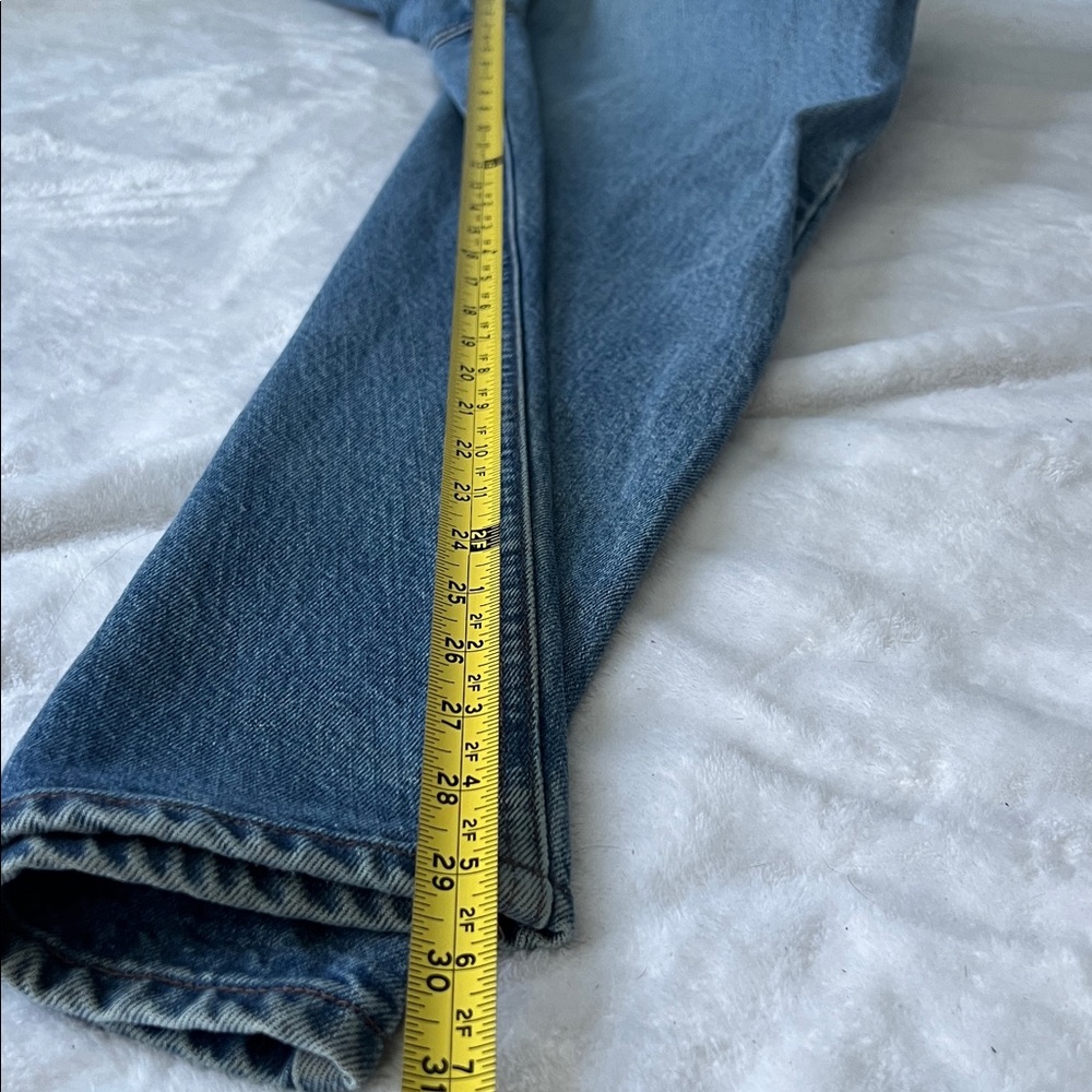 Carhartt Men's Flame Resistant Light Blue Jeans - 48x30 - Picture 12 of 14
